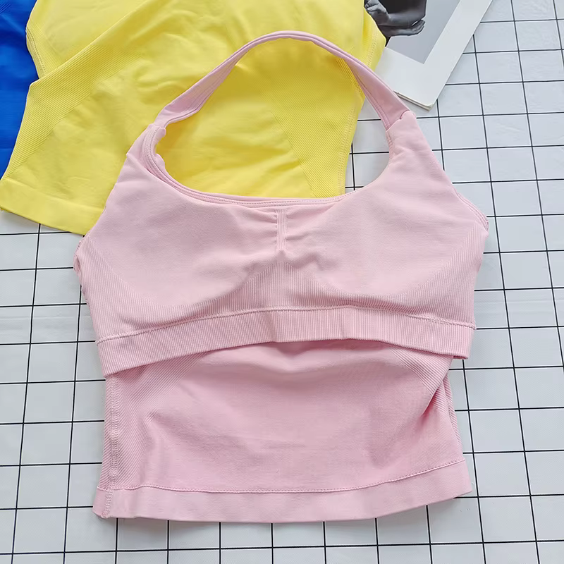 Bralette dos nu à col carré pour femmes