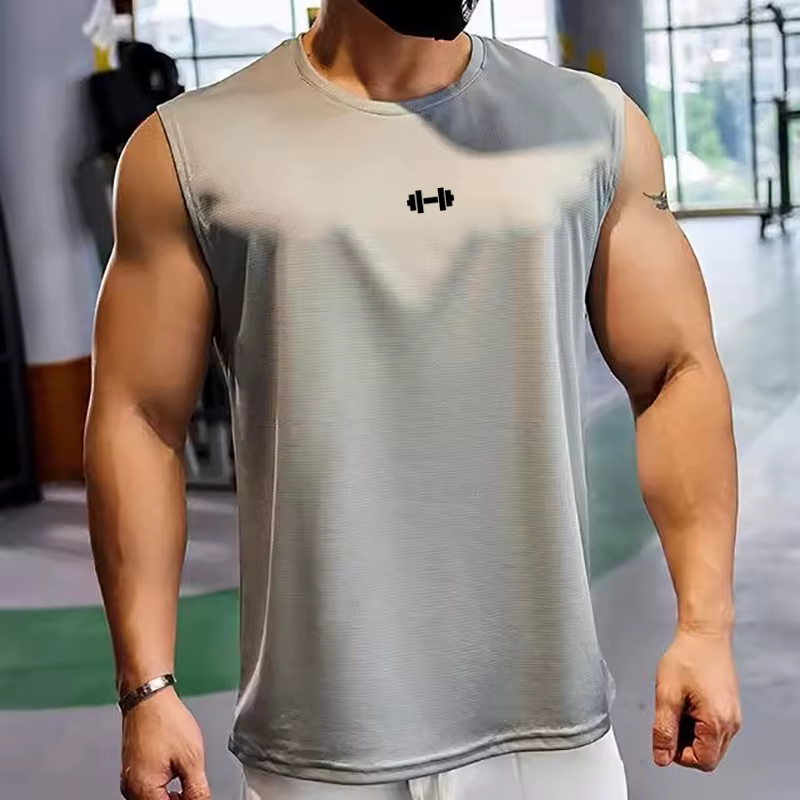 Débardeur de gymnastique d'été pour hommes