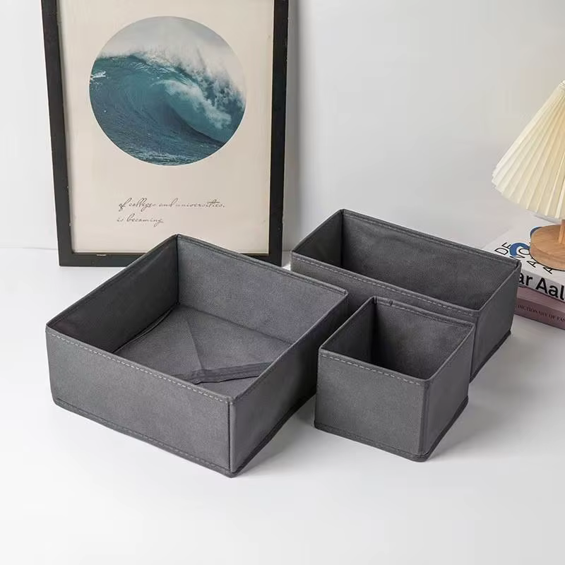 Boîte de rangement pour vêtements, organiseur de sous-vêtements, soutien-gorge, chaussettes, organiseur de tiroir, panier de rangement pour t-shirts, organiseurs de rangement pour armoire