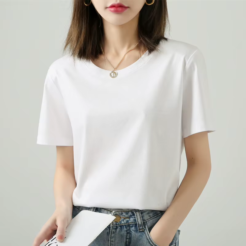 MRMT 2026 Nouveau T-shirt pour femme en pur coton