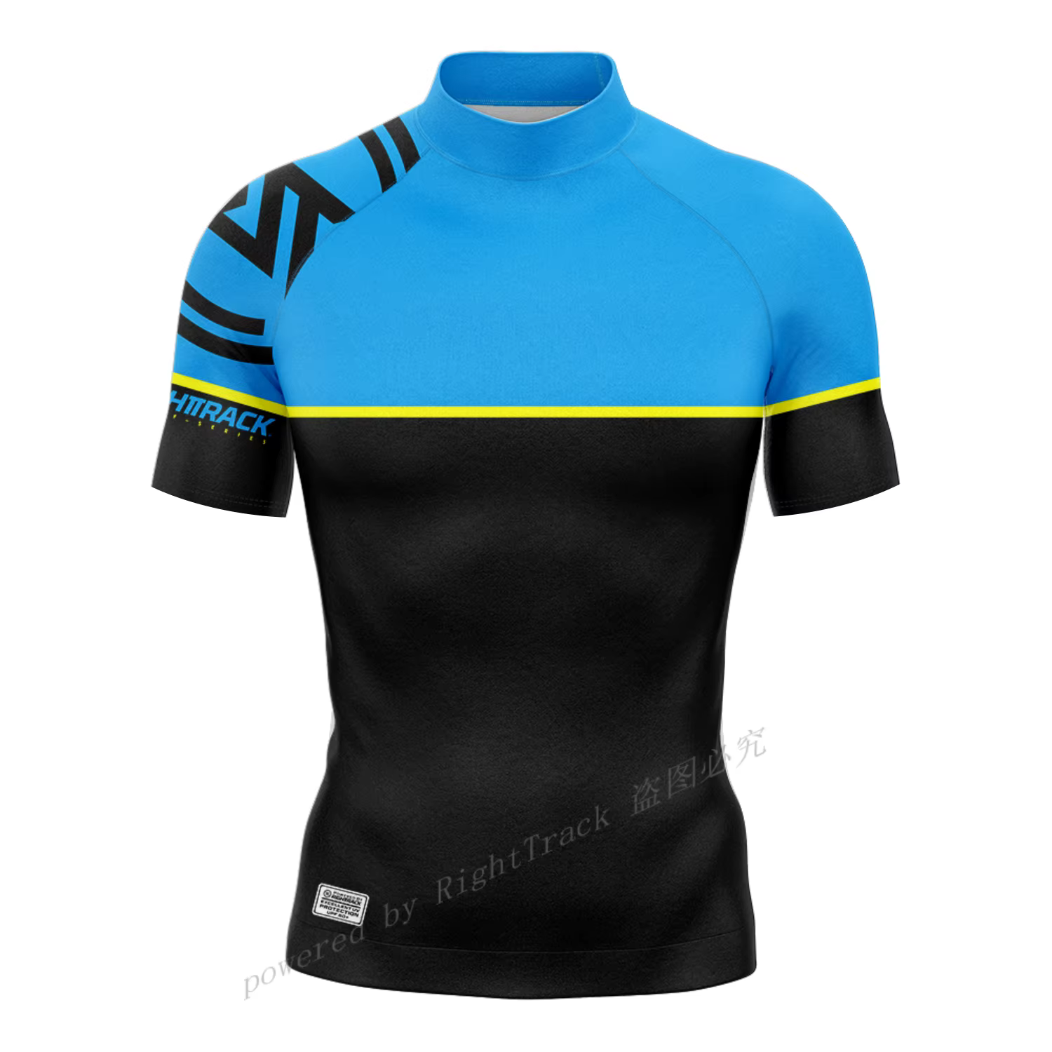 Maillot de surf à manches courtes pour hommes