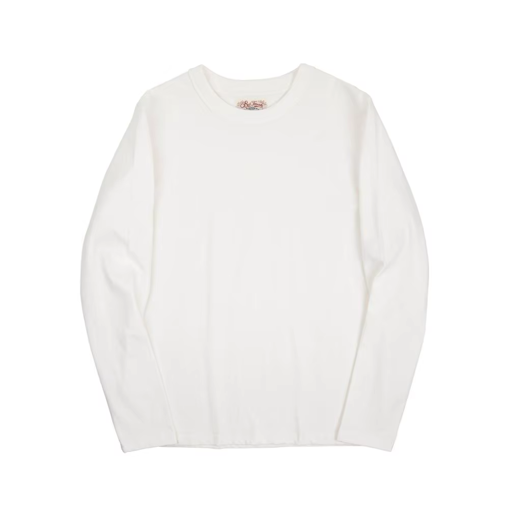 T-shirt à manches longues Tornado rouge pour homme