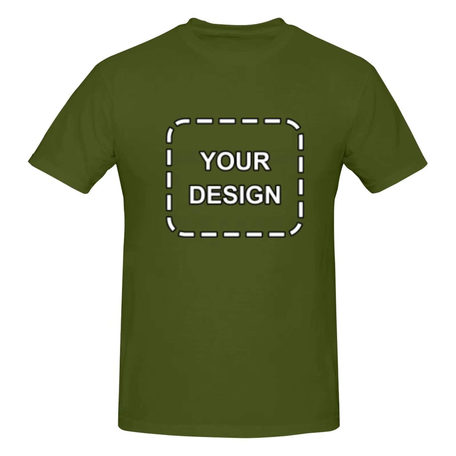T-Shirt à Manches Courtes avec Logo Personnalisé pour Homme