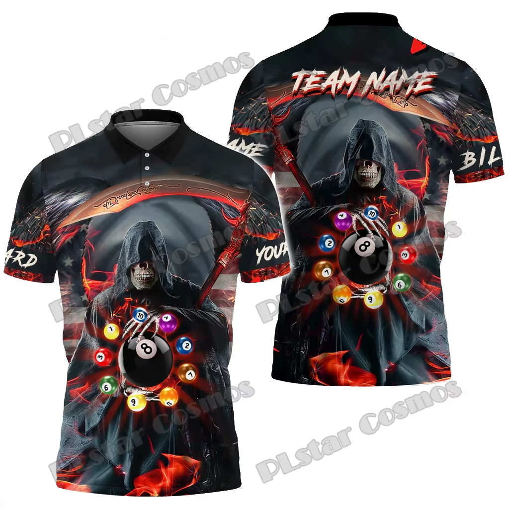 Polo de billard pour homme