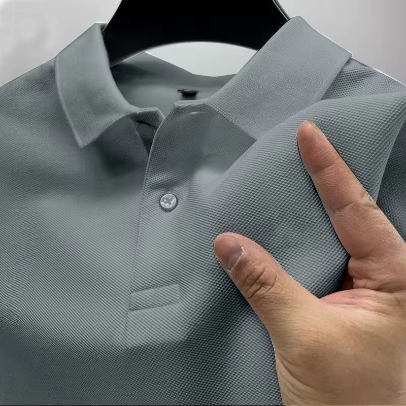 Polo d'été décontracté et respirant pour hommes