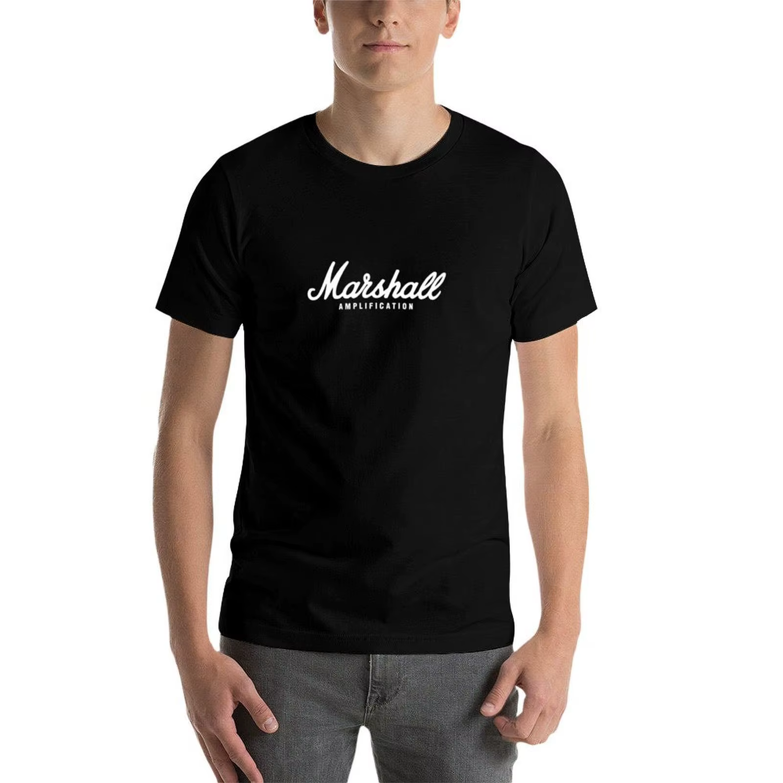 Marshall T-Shirt surdimensionné graphique t-shirts graphiques