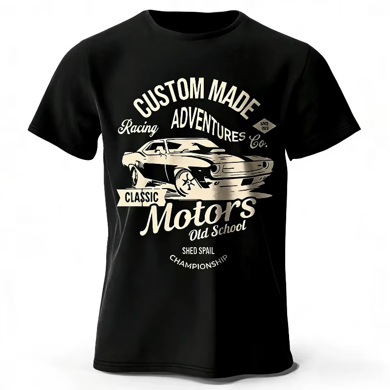 T-shirt pour homme 100% coton