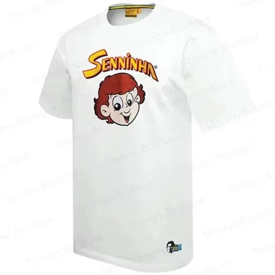 2025 nouveau Arriavl Vintage brésilien « Senna F1 Legend » T-shirt d'été même haut à manches courtes