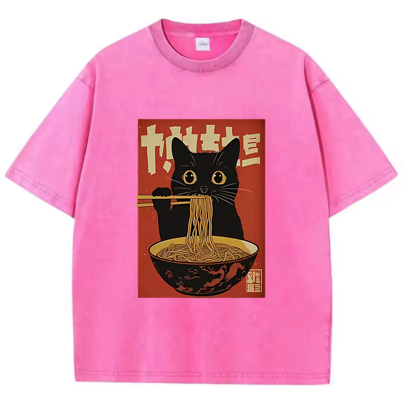 T-Shirt Vintage lavé 100% coton