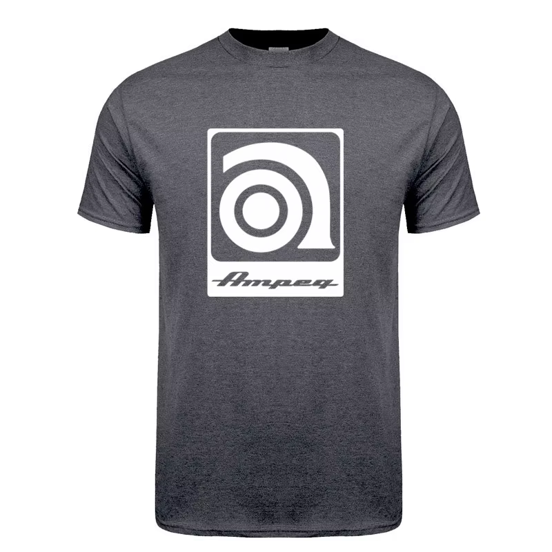 Ampeg musique Logo t-shirt hommes coton été à manches courtes drôle hauts