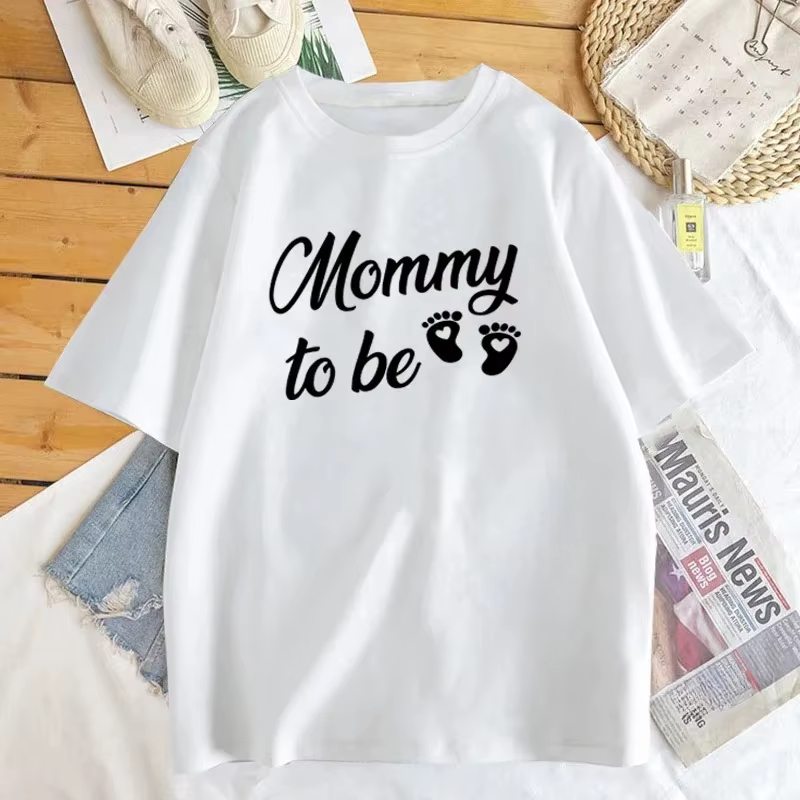 Maman et papa pour être T-shirts drôle mère père