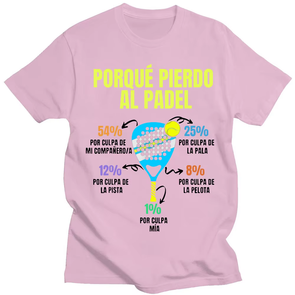 T-shirt de Padel Divertido pour hommes