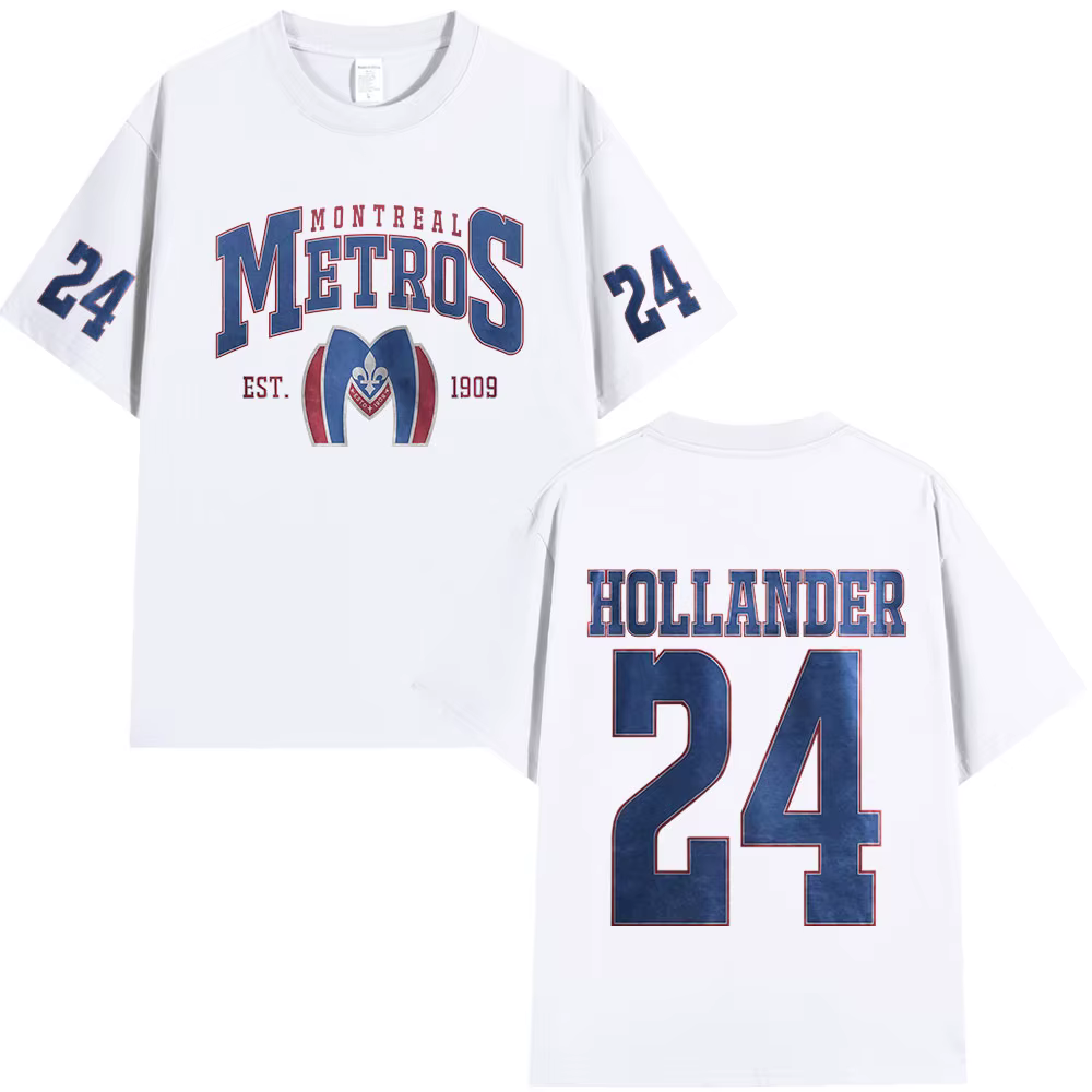 T-shirt Heated Rivalry Shane Hollander 24 Montreal Metros pour hommes et femmes