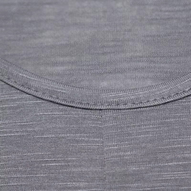T-shirt à col rond pour hommes