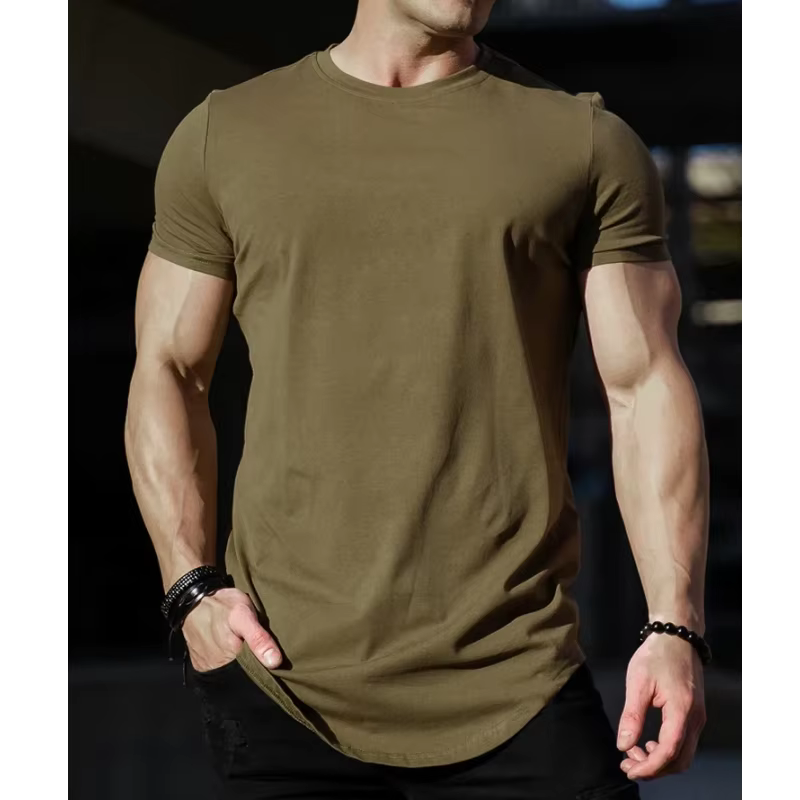 T-shirt à manches courtes en coton pour hommes