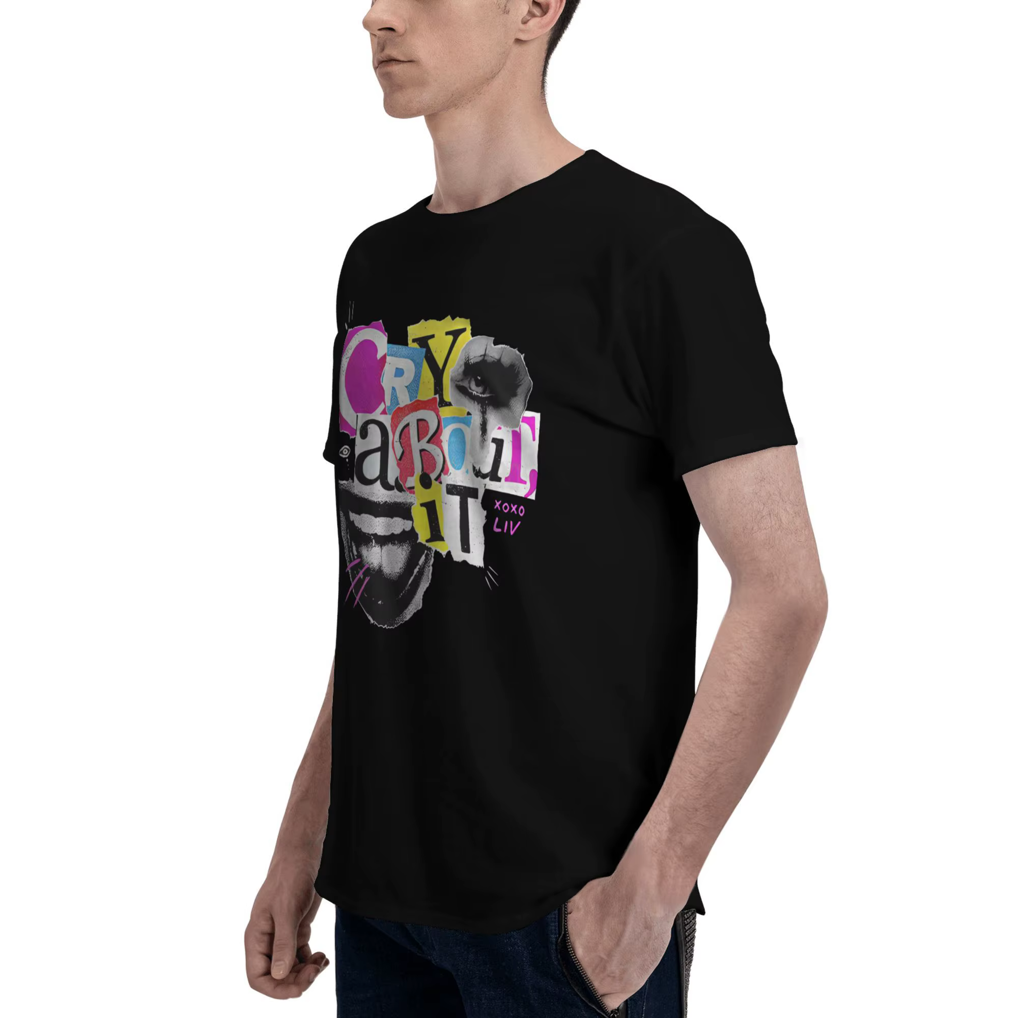 Homme T-Shirt Liv Morgan T-Shirts mode été