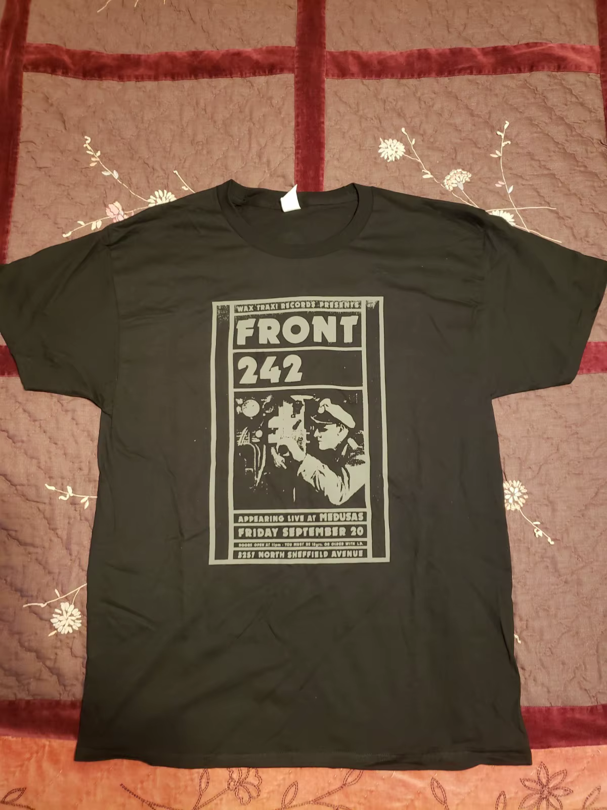 T-shirt Front 242 Ultra Rare 1/300 Limited Propaganda Bundle LG