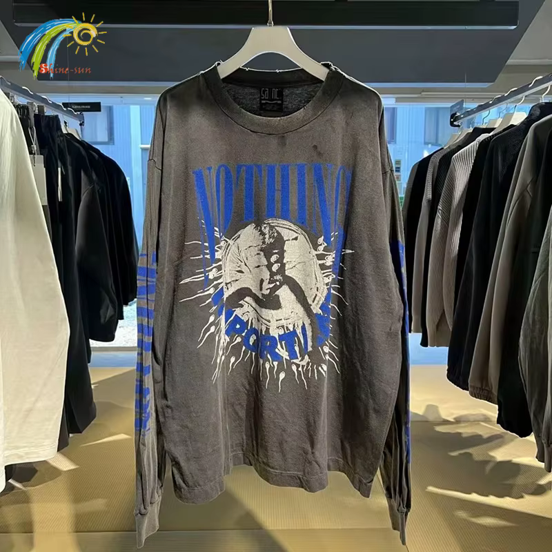 T-shirt à manches longues pour hommes et femmes