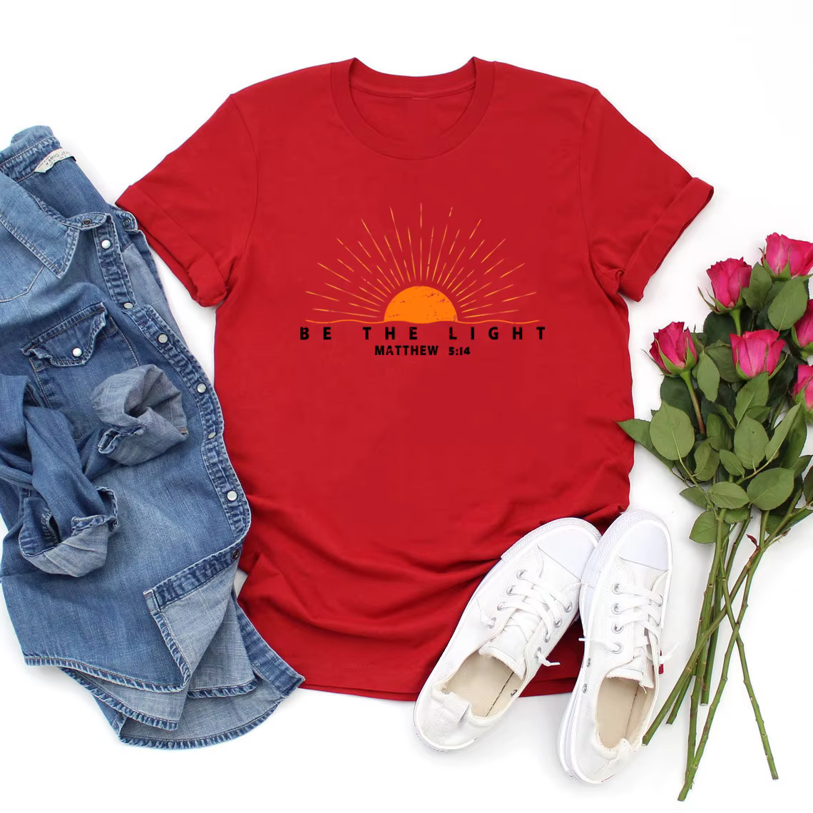T-shirt Be The Light Matthew 5:14