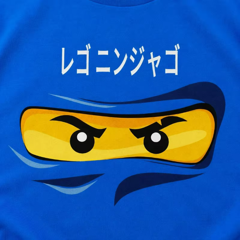 T-shirt décontracté japonais High Street Ninja