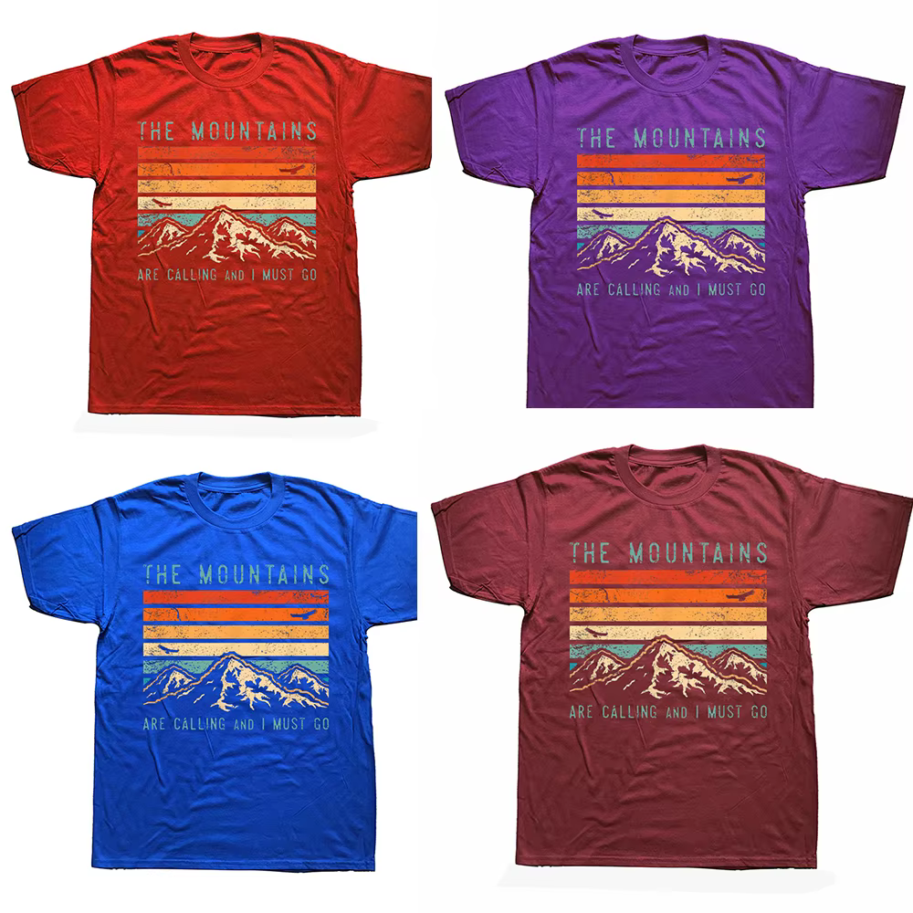 T-shirt vintage rétro en coton