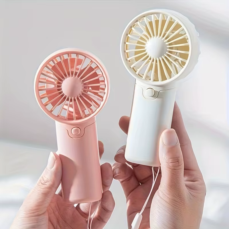 2025 mignon Mini ventilateur Portable ventilateur léger pratique ventilateur taille de poche à faible bruit petit ventilateur électrique étudiant cadeau ventilateur extérieur