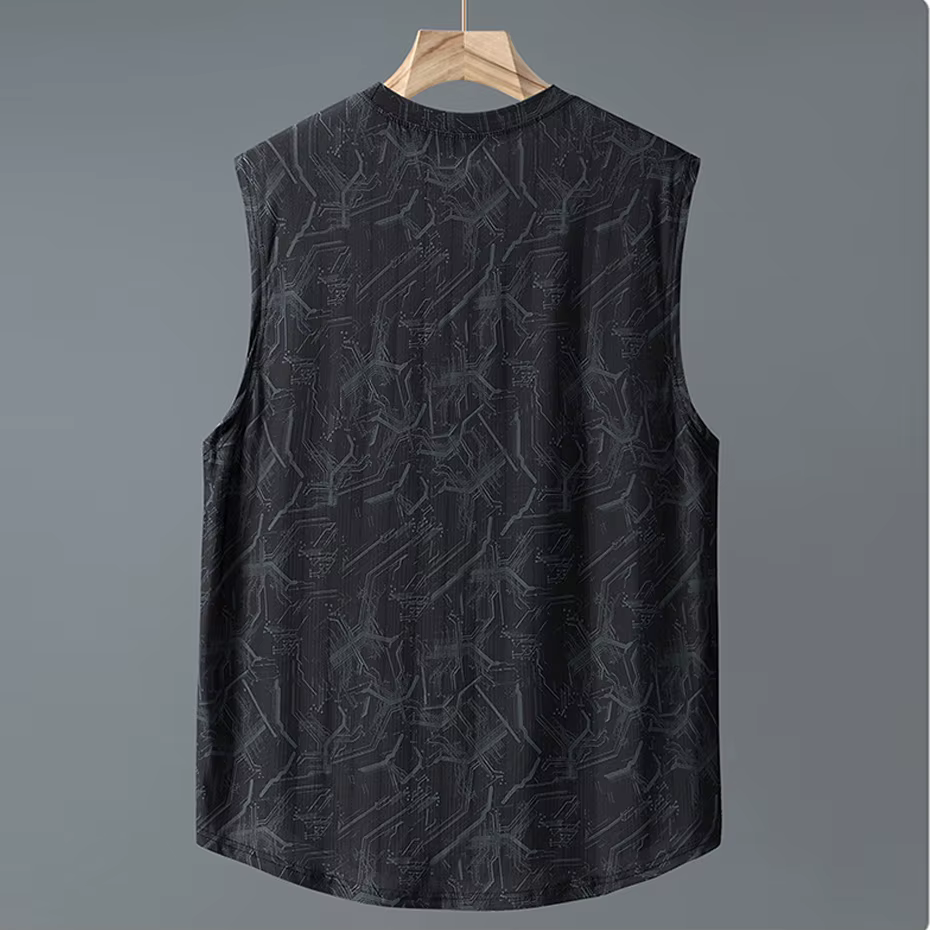 T-shirt en fibre de verre précieux pour hommes, haut respirant, cool, mode décontractée, été, grande taille, 12XL