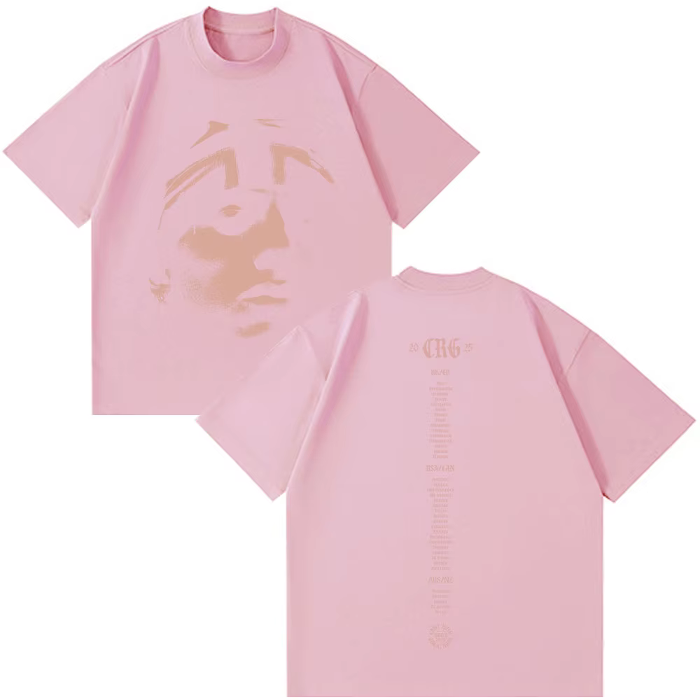 Rappeur Central Cee ne peut pas RUSH GREATNESS World Tour 2025 T-shirt hommes femmes mode Hip Hop manches courtes surdimensionné t dessus de chemise