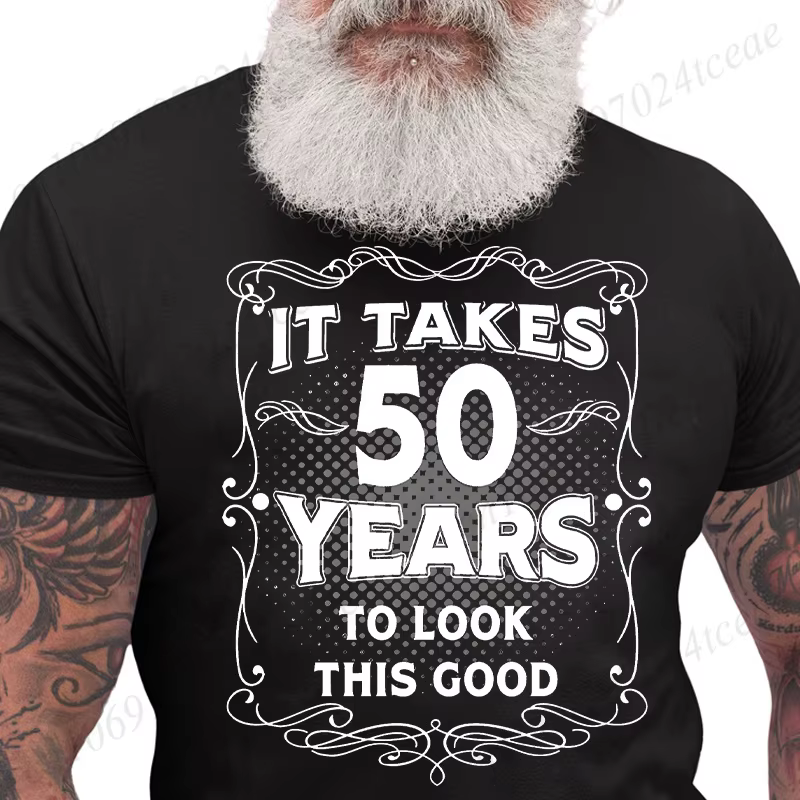 T-shirt drôle du 50e anniversaire pour hommes