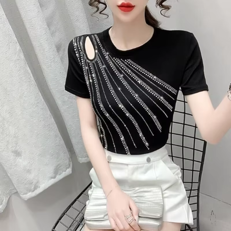 T-shirt à manches courtes pour femme