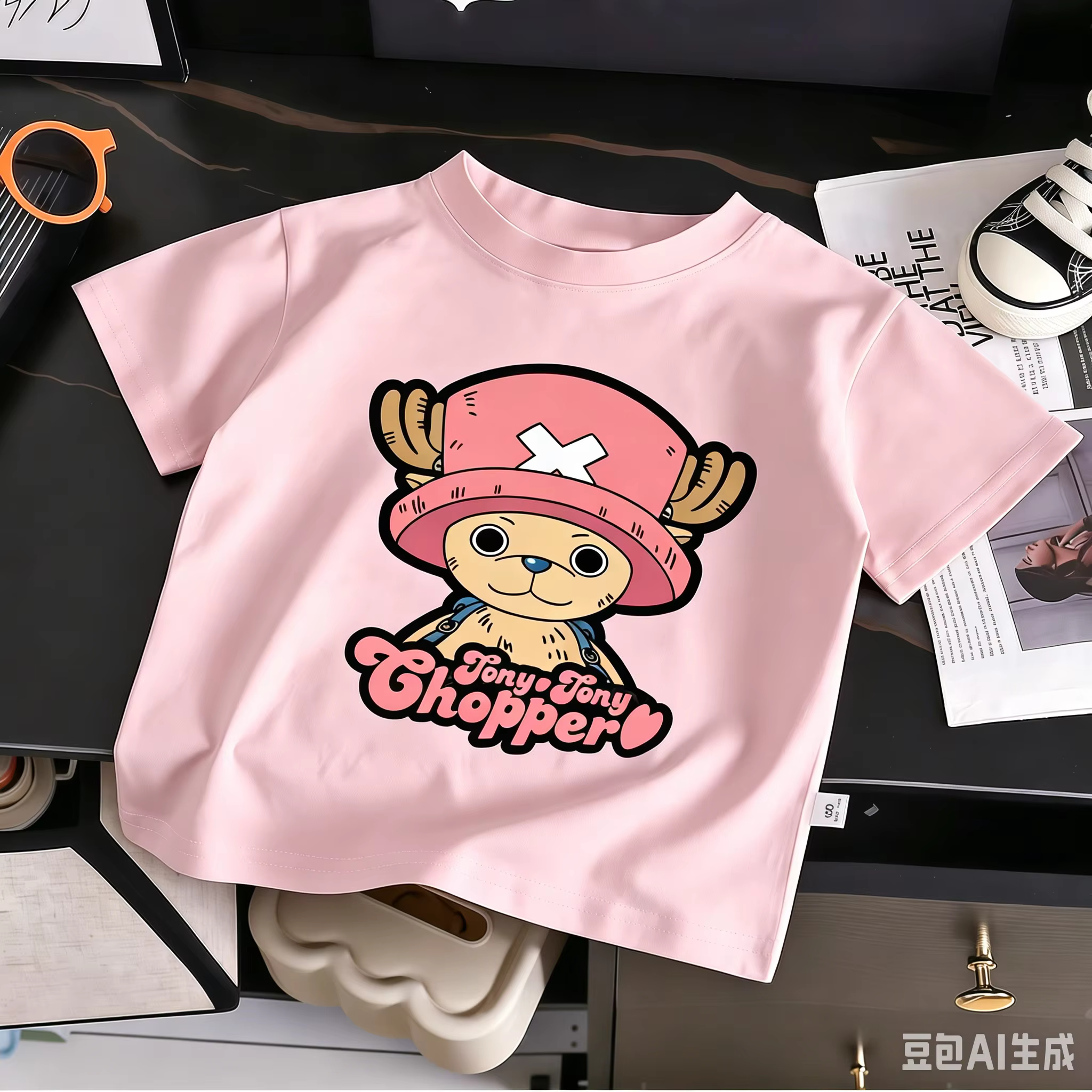 T-shirt imprimé Tony Tony Chopper pour enfants