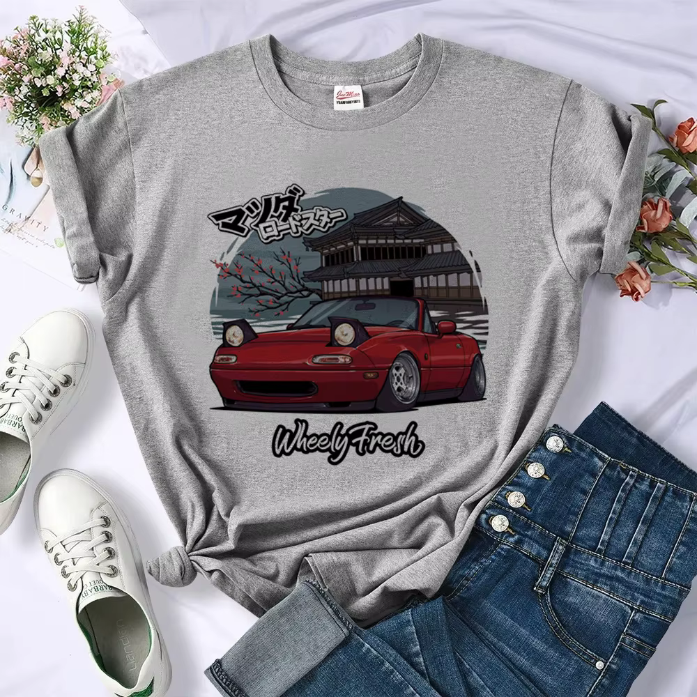 Miata t-shirts femmes drôle harajuku haut japonais femme