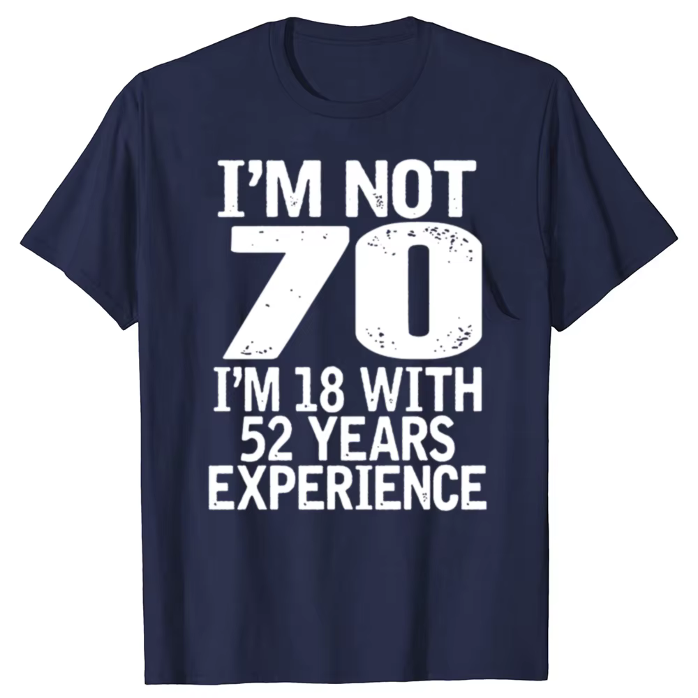 T-shirt d'anniversaire pour homme