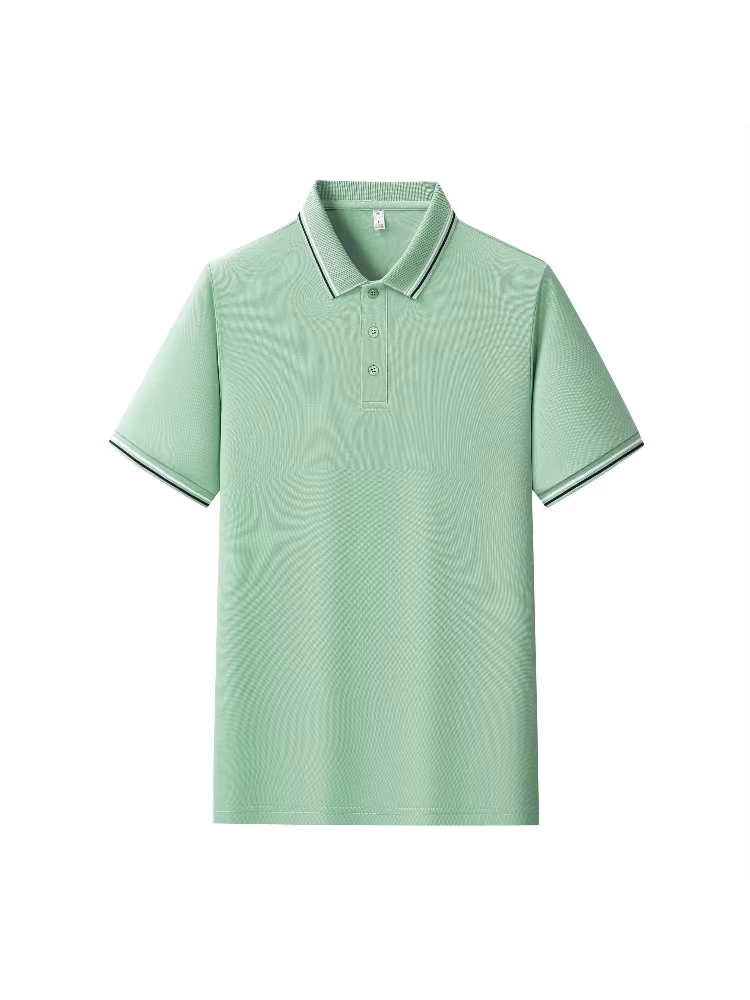 T-shirt à col polo à manches courtes