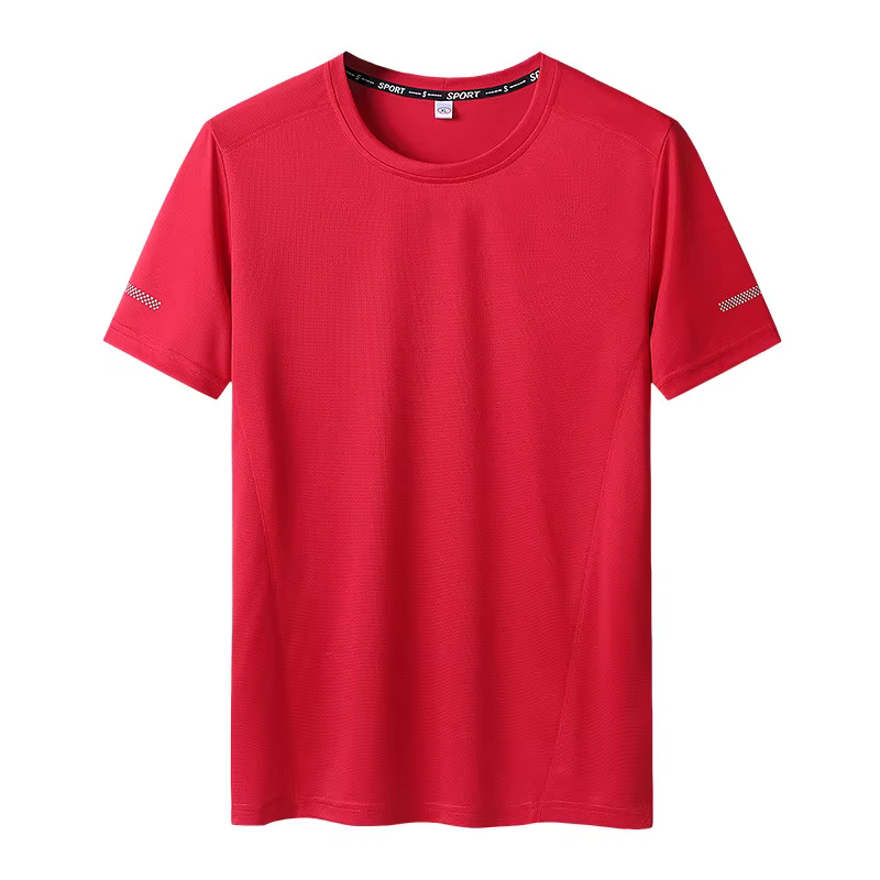 T-shirt à manches courtes et col rond pour femme