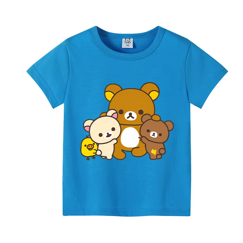 T-shirts Kawaii Rilakkuma
