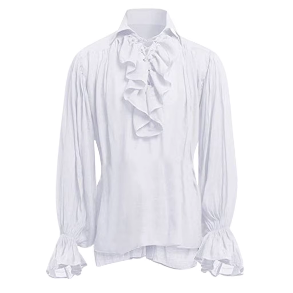 Chemise à manches longues Steampunk pour hommes