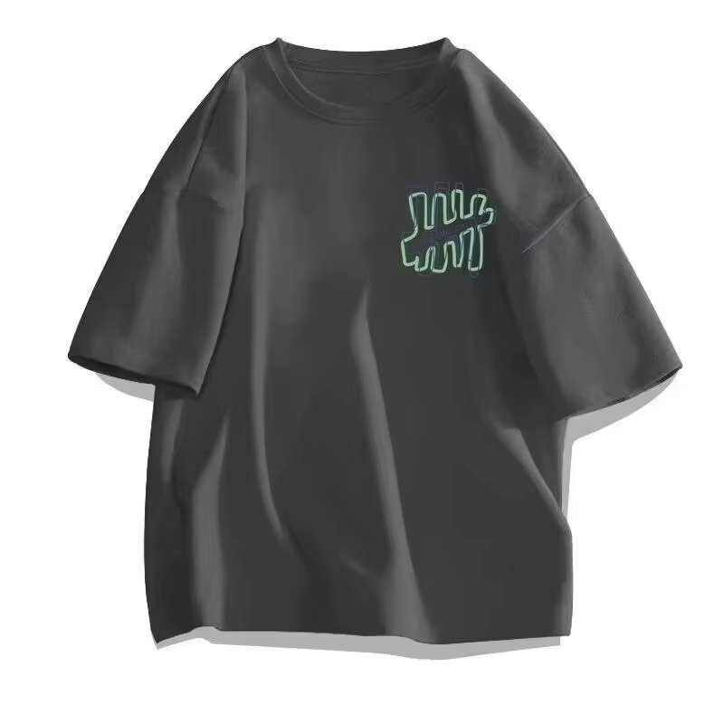 T-shirt de mode baseball américain avec logo imprimé en 3D