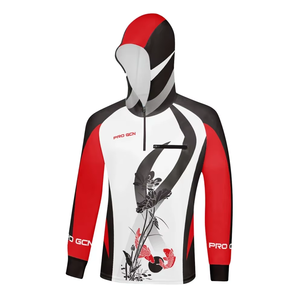 Chemise de pêche à manches longues pour hommes