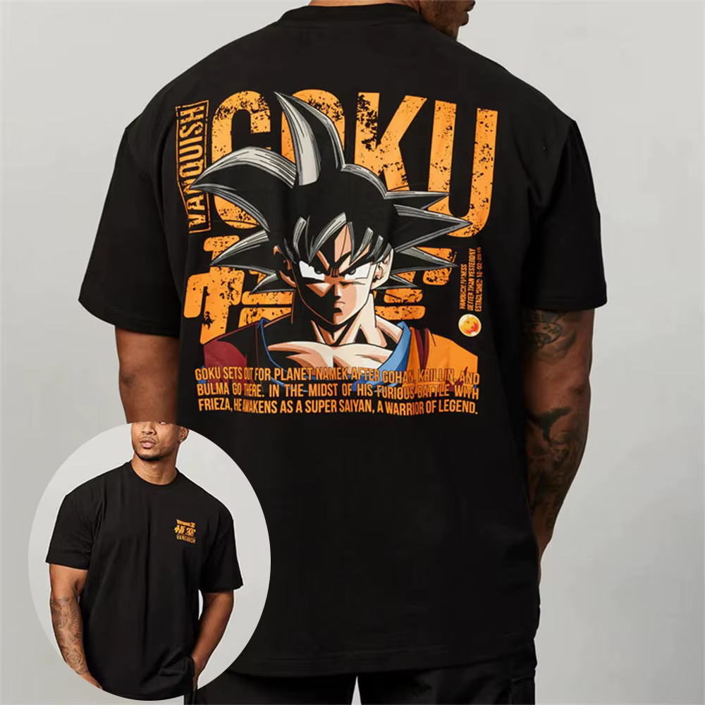 T-shirt imprimé Dragon Ball Goku