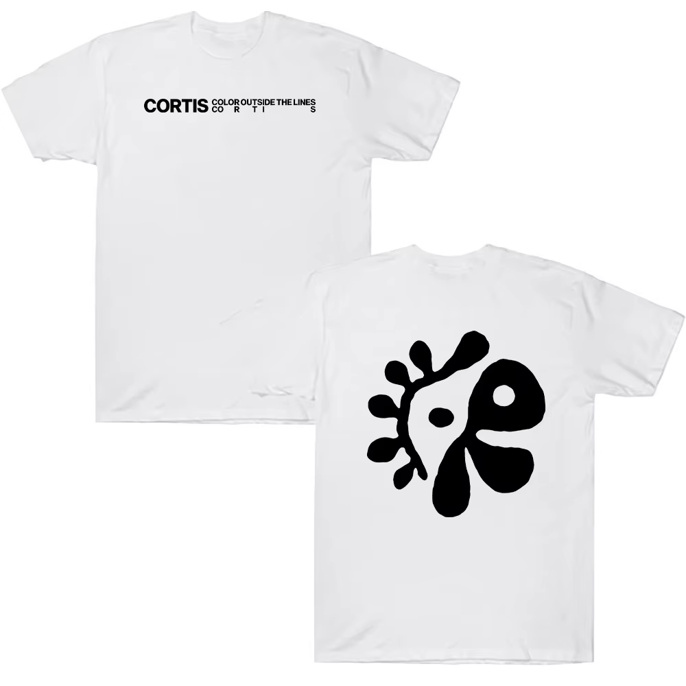 T-shirt graphique CORTIS à manches courtes pour l'été 2026 – Hauts confortables en pur coton pour hommes et unisexe – Vêtements Harajuku