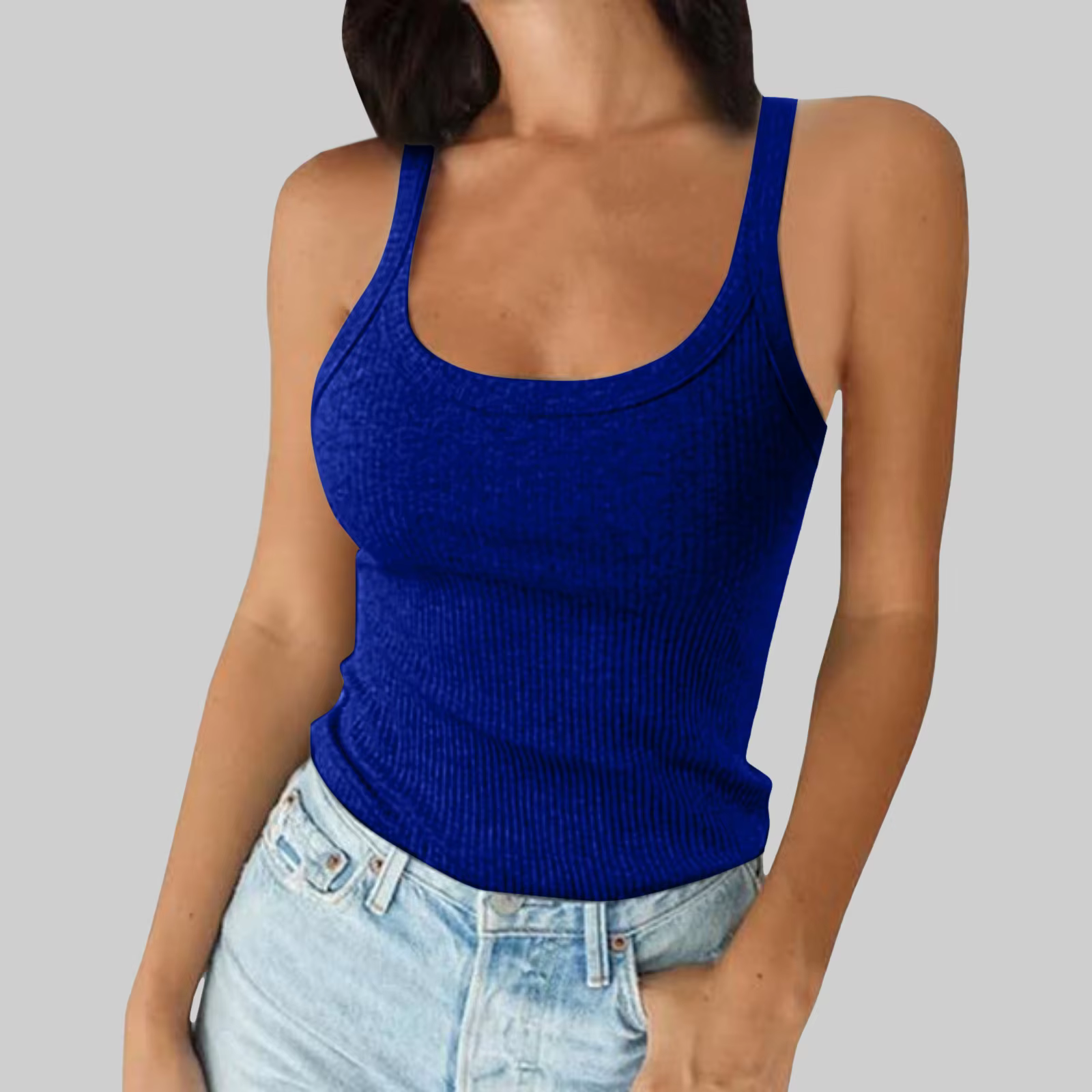 2025 nouvelles femmes débardeurs été solide Sexy Streetwear décontracté mince sans manches Camisole sous-vêtements extensibles mode hauts basiques