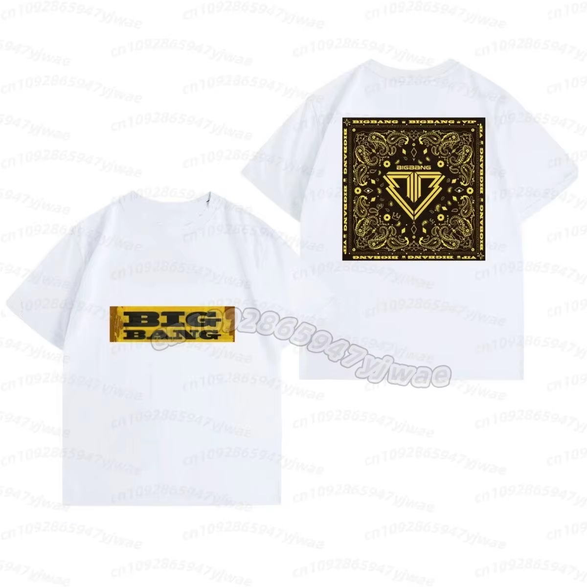 T-shirt unisexe à manches courtes pour fans de G-Dragon