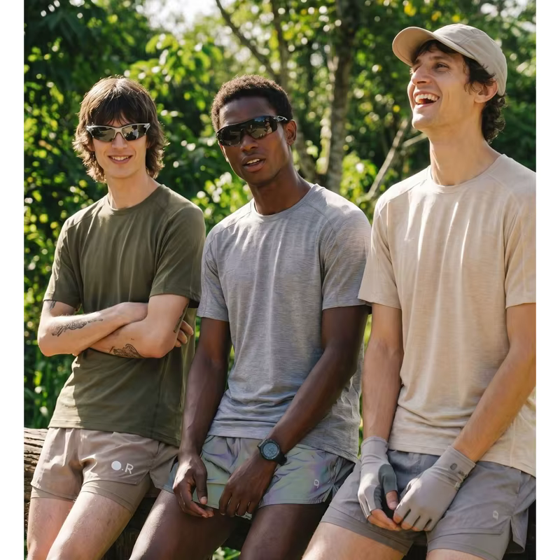T-shirt en laine mérinos de Nouvelle-Zélande pour homme