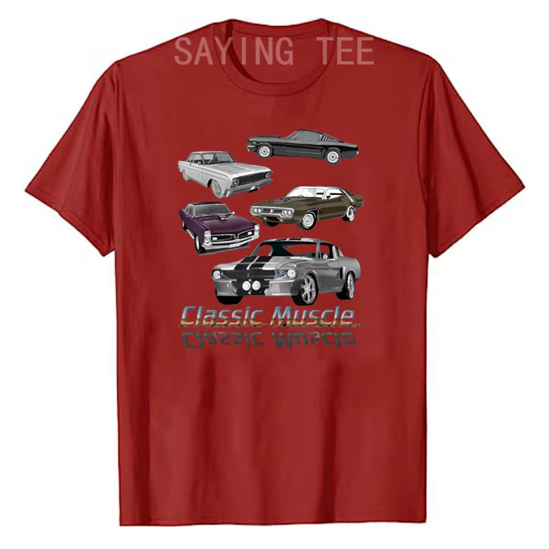 T-shirt fantaisie Muscle Cars