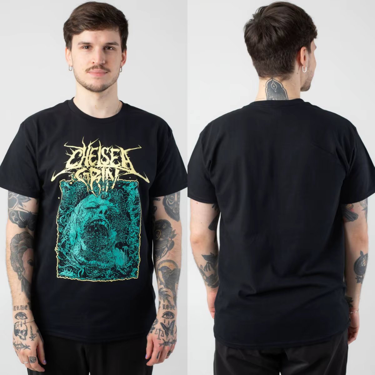 Meilleur T-shirt en coton avec motif Chelsea Grin