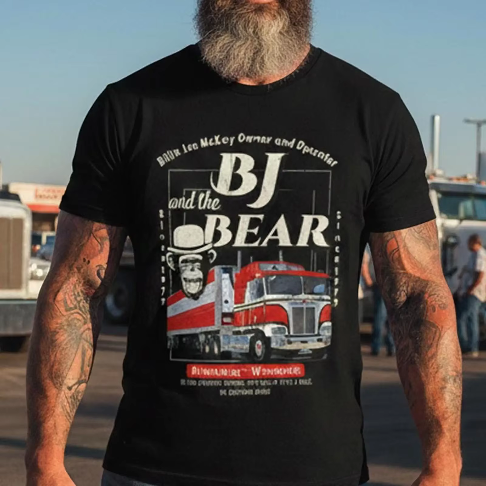 T-shirt vintage BJ and The Bear
