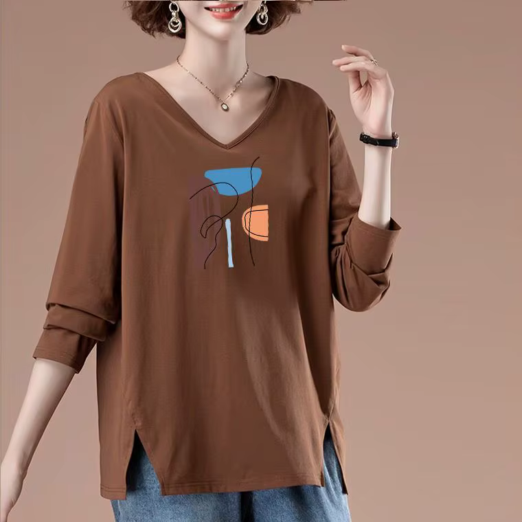 T-shirt à manches longues pour femmes
