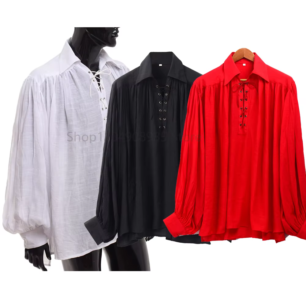Chemise de Vampire Vintage pour hommes