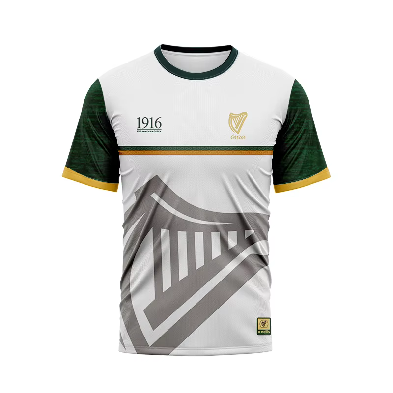 T-shirt de sport à manches courtes avec logo Harmer pour hommes